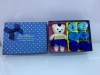 6 color boxes with bear gifts, single soap flowers, wholesale soap flowers, Qixi Festival Valentine's Day gifts, eternal flowers, single roses Specification image
